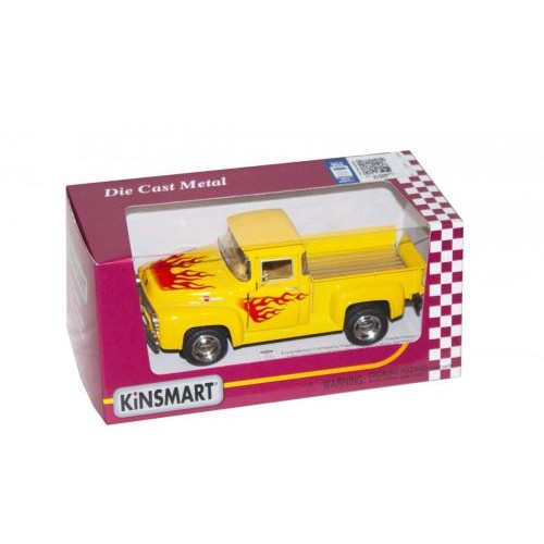 Машинка KINSMART "Ford F-100" (желтая) (Kinsmart)
