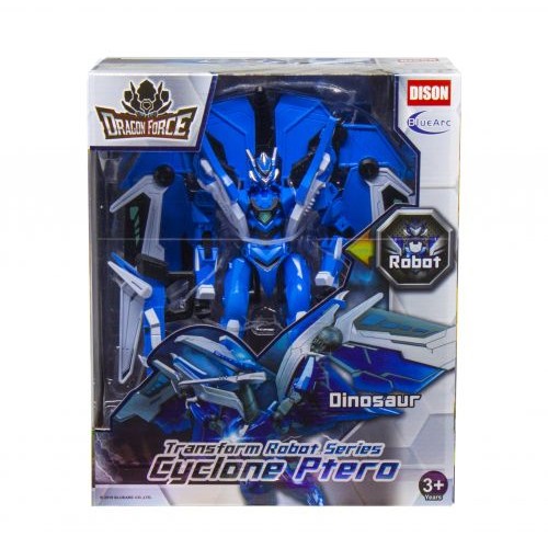Робот-трансформер "Dragon force" (синій) (DISON)