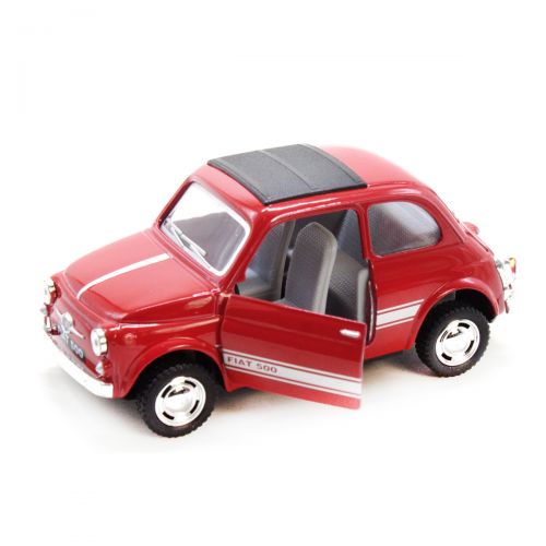 Машинка KINSMART Fiat 500 (красный) (Kinsmart)