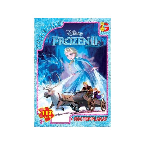 Пазлы "Frozen", 117 эл (Gtoys)