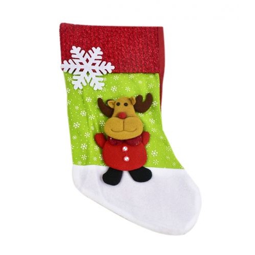 Різдвяний носок для подарунків "Олень" (MiC)