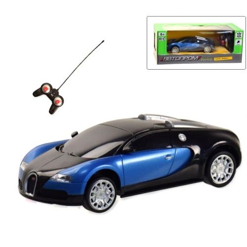 Машинка "Bugatti Veyron" із серії "Автопром" на радіоуправлінні, синій (Автопром)