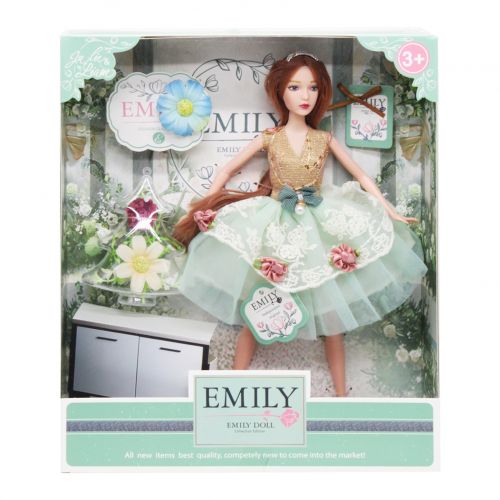 Кукла "Emily Fashion Classics" с цветами (MiC)