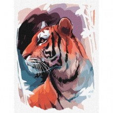 Картина по номерам "Взгляд тигра" ★★★