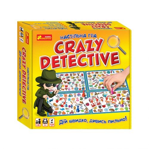 Настольная игра "Crazy detective" (MiC)