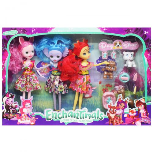 Набір ляльок "Enchantimals" (MiC)