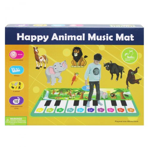 Музыкальный коврик "Happy animal music mat" (MiC)