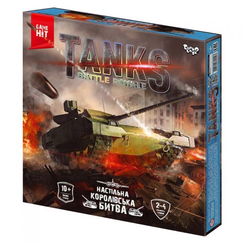 Настільна тактична гра "Tanks Battle Royale", укр (MiC)