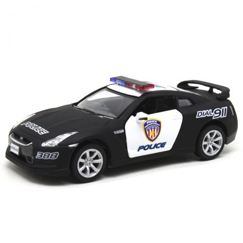 Полицейская машинка Kinsmart "Nissan GT-R R35" (MiC)