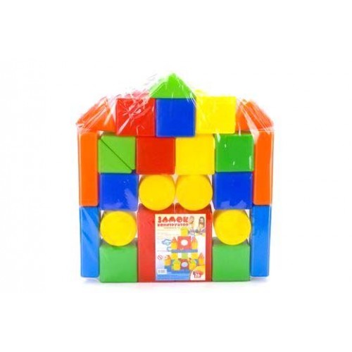 Кубики "Замок" (26 елементів) - дитячі будівельні іграшки