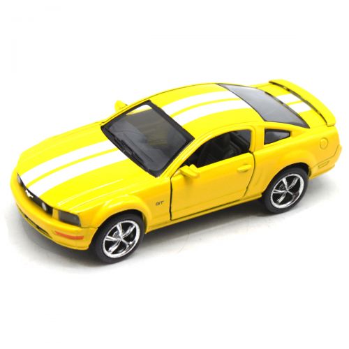 Игрушка Машинка Kinsmart "Ford Mustang GT 2006" (желтая)