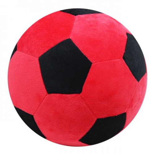М'яка іграшка-подушка "М'ячик футбольний", червоний (TIGRES)