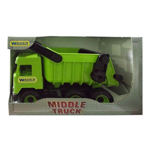 Самосвал "Middle truck" (зеленый) (Wader)