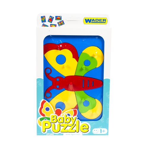 Развивающая игрушка "Baby puzzles: Бабочка" (Wader)
