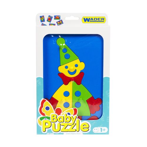 Развивающая игрушка "Baby puzzles: Клоун" (Wader)