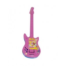 Гитара шестиструнная, розовая