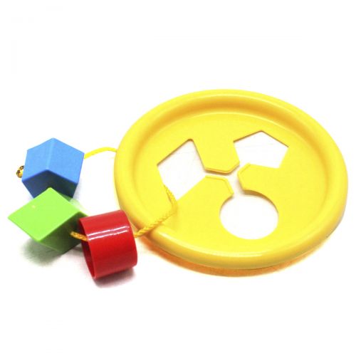 Іграшка розвиваюча "Логічне кільце" 5 ел, (жовта) (Wader)