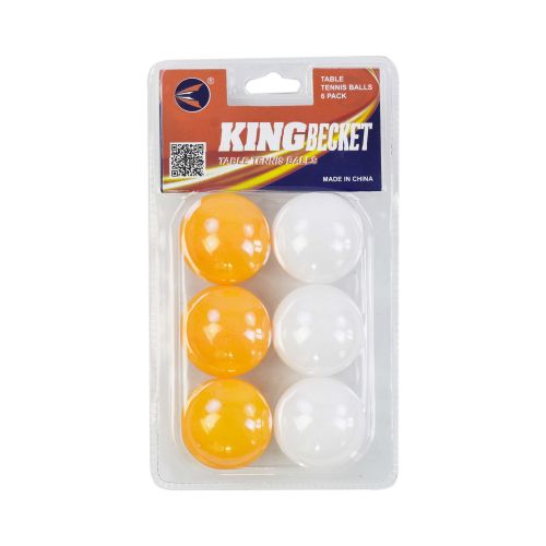 М'ячики для настільного тенісу "Kingbecket" (6 шт) (Kingbecket)