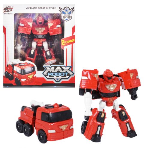Трансформер "Max Robot", красный (Ziyu Toys)