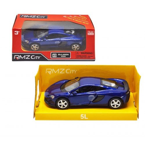 Машинка "McLaren 650 S", синий (RMZ City)