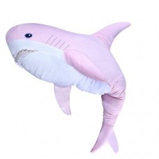Плюшевая игрушка "Акула", розовая