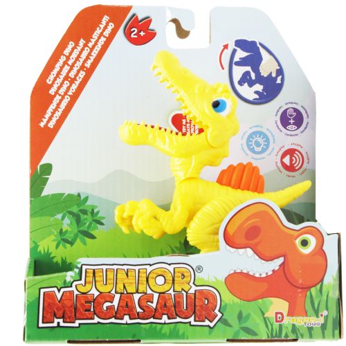 Динозавр "Junior Megasaur", жовтий (MiC)