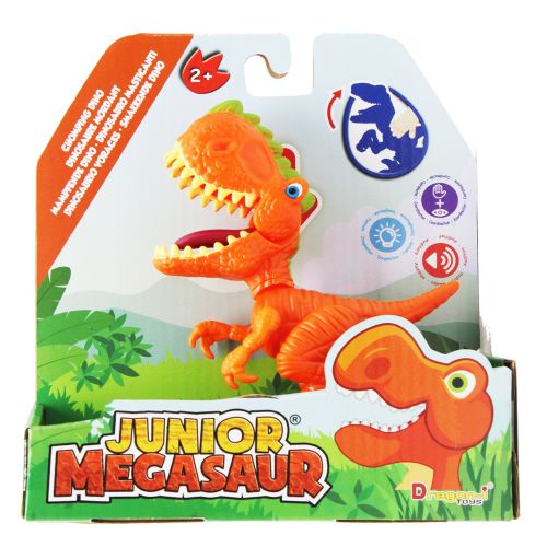 Динозавр "Junior Megasaur", оранжевый (MiC)