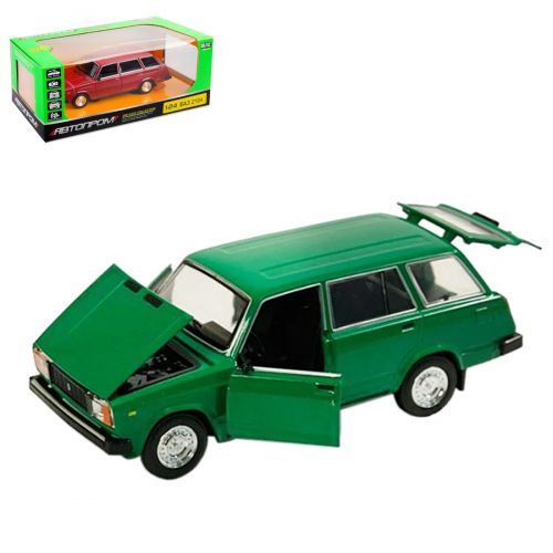Машинка "ВАЗ 2104" із серії "Автопром" (зелена) (Автопром)