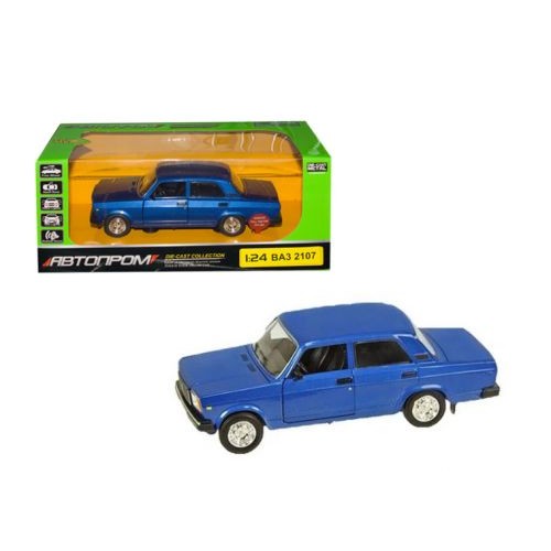 Машинка "ВАЗ 2107" из серии "Автопром" синяя (MiC)