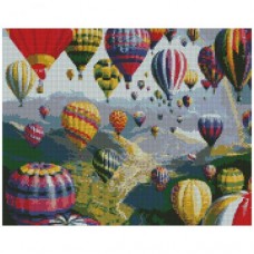 Алмазная мозаика "Воздушные шары"