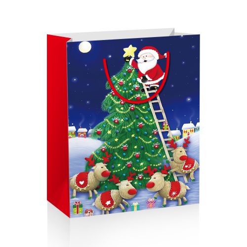 Подарунковий пакет "Christmas", вид 2 (Malevaro)