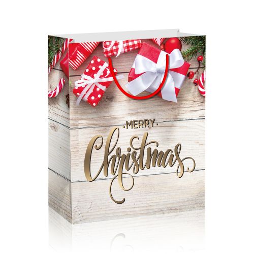 Подарунковий пакет "Merry Christmas", вид 3 (Malevaro)