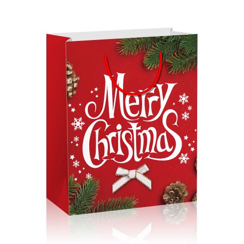 Подарунковий пакет "Merry Christmas", вид 4 (Malevaro)