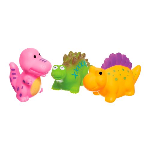 Набор игрушек для купания "Динозаврики" (3 шт) (BeBeLino)