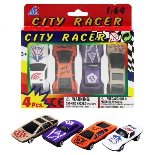 Игровой набор мини транспорт "CITY RACER" (MiC)