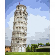 Картина по номерам "Пизанская башня"