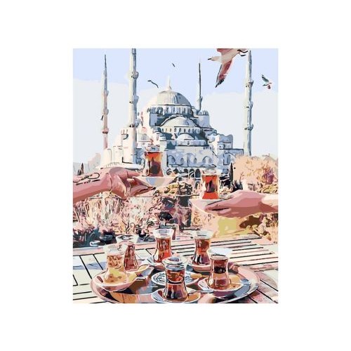 Картина по номерам "Турецкий чай" (Strateg)