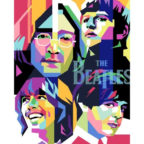 Картина по номерам "The Beatles" (Strateg)