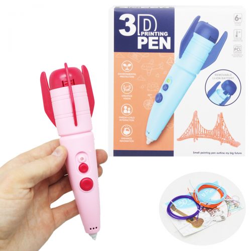 3D ручка "Ракета", розовая (MiC)