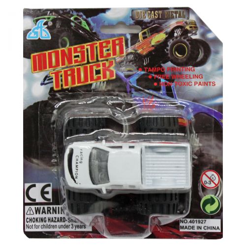 Машинка "Monster Truck" біла (MiC)