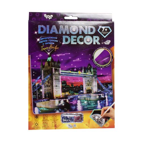 Набор для творчества "Diamond Decor: Тауэрский мост" (Dankotoys)