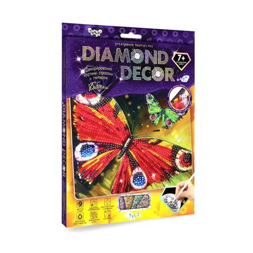 Набор для творчества "Diamond Decor: Бабочка" (Dankotoys)
