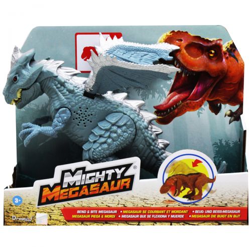 Игрушка "Мегазавр-дракон", синий (MiC)