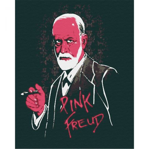 Картина по номерам "Pink Freud" (Riviera Blanca)