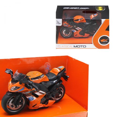 Мотоцикл "Classical moto", помаранчевий (MiC)