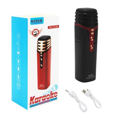 Безпровідний мікрофон-караоке, чорний (MiC)
