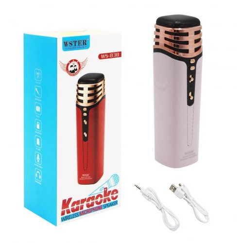 Безпровідний мікрофон-караоке, рожевий (MiC)