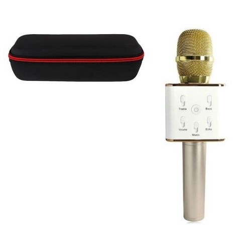 Безпровідний мікрофон-караоке (золотистий) (MiC)