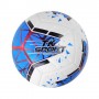 Мяч футбольный "TK Sport", бело-синий (MiC)