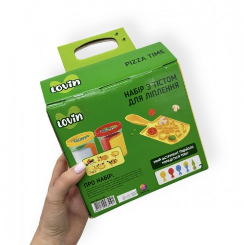 Набір тіста для ліплення "Pizza Time" (MiC)